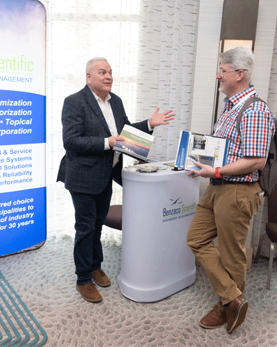 Sponsor attendee interaction at GWMS